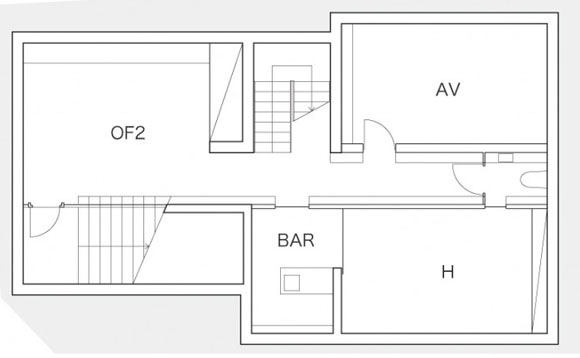 план подвального этажа